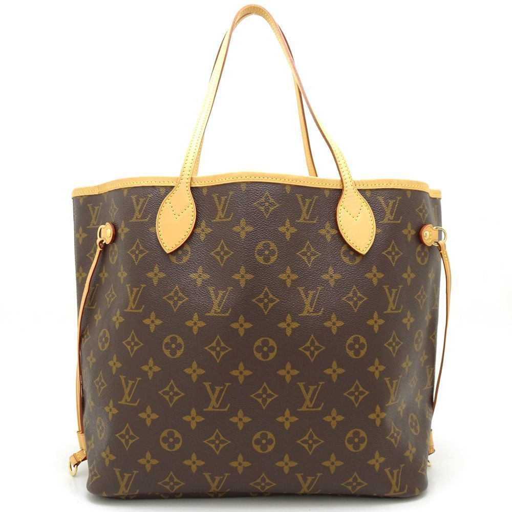 Louis Vuitton Monogram Neverfull MM Brown Tote Bag
